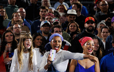 French fans celebrate their team’s victory 7/9/2024