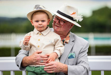 Oliver Berkley with his Grandad Richard Berkley 26/6/2024