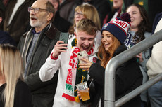 England fans during the match 16/11/2024