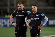 Sam Parry and Keelan Giles dejected after the game 18/10/2024