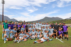 Glasgow Warriors clelbrate after the match 26/10/2024