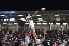 David McCann claims a line-out 18/10/2024