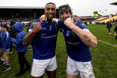 Zach Bay Hammond celebrates after the game with Jay Burke 27/10/2024