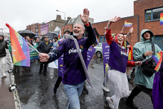 Pieta, the suicide and self-harm prevention charity, joins the Dublin Pride Parade 2024 to show solidarity and highlight their support for the LGBTQ+ community 29/6/2024