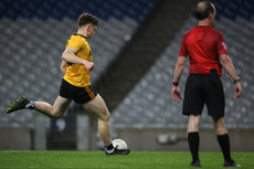 Odhran Murdock scores a penalty during the shootout 19/10/2024