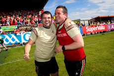 Ger Brennan celebrates at the final whistle 23/6/2024