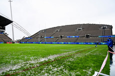 A view of the pitch ahead of the game 9/7/2024