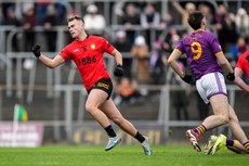 Ruairi Kinsella celebrates after scoring a goal 20/10/2024 