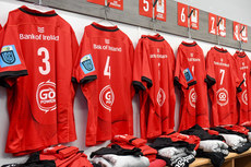 A view of the Ulster Dressing Room 26/10/2024 