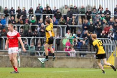 Conor O'Donnell Jnr celebrates scoring a goal 13/10/2024