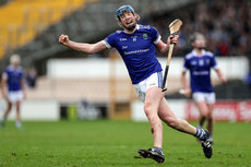 John Donnelly celebrates scoring a point 27/10/2024