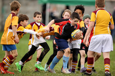 A view of the action at Dungarvan RFC 13/10/2024