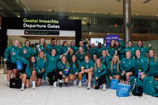 The Ireland Women's Rugby Team ahead of their trip to Canada 20/9/2024