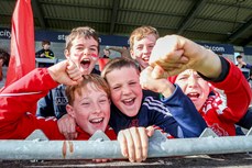 Young Cuala fans ahead of the game 20/10/2024 