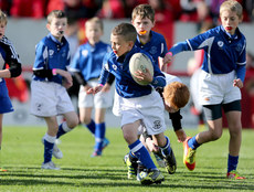 Action from the Half Time Minis game 21/10/2012