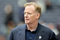 Roger Goodell attend the game 15/10/2024