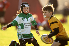 A view of the action at Balbriggan RFC 19/10/2024