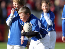 Action from the Half Time Minis game 21/10/2012