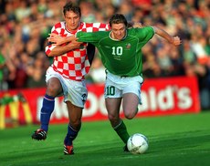 Robert Jarni and Robbie Keane 15/8/2001 