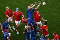 RG Snyman wins a lineout ahead of Jack O’Donoghue 12/10/2024