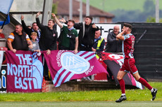 Adam Foley celebrates his goal 28/6/2024