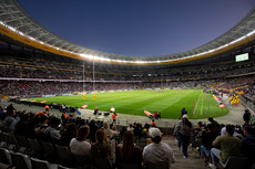 A general view of the DHL Stadium during the game 19/10/2024