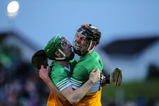 Cillian Byrne and Luke Murphy celebrate at the final whistle 17/5/2023 