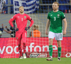 Caoimhin Kelleher dejected after his side conceded their second goal 13/10/2024