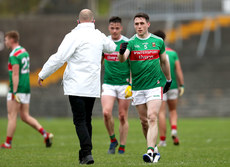 Patrick Durcan thanks an umpire after the game 18/10/2020