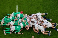 A general view of a scrum 18/3/2023