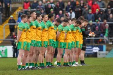 The Donegal team before the game 19/3/2023
