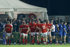 Wales celebrates after a try is scored 10/3/2023