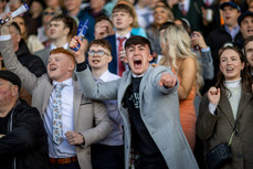 Racegoers celebrate 10/4/2023
