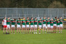 The Mayo team before the game 19/3/2023