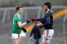 Patrick Durcan and Connor Gleeson after the game 18/10/2020