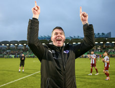 Kevin Doherty celebrates at the end of the game 16/11/2024