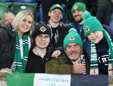 Northern Ireland fans 15/11/2024