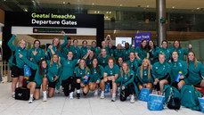 The Ireland Women's Rugby Team ahead of their trip to Canada 20/9/2024