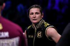 Katie Taylor dejected after the fight 20/5/2023 