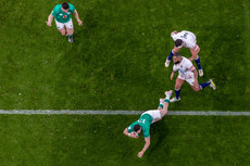 Robbie Henshaw scores a try 18/3/2023