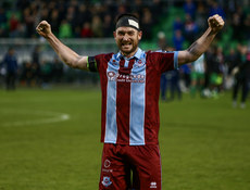 Ryan Brennan celebrates at the end of the game 16/11/2024