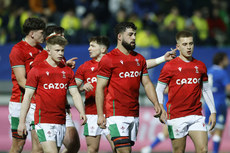 Wales players look dejected 10/3/2023