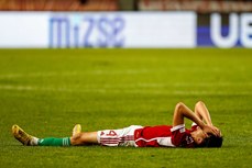 Ádám Umathum is dejected after the game 23/5/2023
