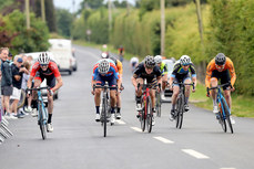 Luke Smith, Mark Dowling, Chris McGlinchey and Gareth O’Neill contest the sprint 20/6/2021
