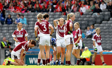 Westmeath players dejected at the final whistle 25/9/2011