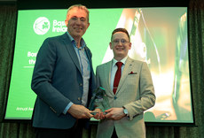 Graham Tolan receives his award 18/5/2024