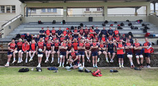 The Munster squad and backroom team 23/4/2024