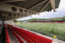 General view of the Ryan McBride Brandywell Stadium from the Mark Farren Stand 19/5/2023