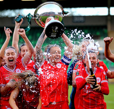 Pearl Slattery celebrates winning The FAI Cup 20/10/2024 