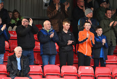 Glenavon fans pay tribute to former player Mark Darren who died on this date eight years ago 3/2/2024
